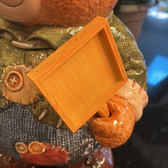 Bear Ceramic Cookie Jar by CKA - 10 1/2" H - Picture 7 of 12